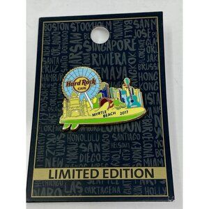 Hard Rock Cafe Myrtle Beach Pin Surfin Beach Ferris Wheel Surfboard 2017 LE 300